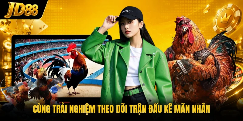 Cùng trải nghiệm theo dõi trận đấu kê mãn nhãn