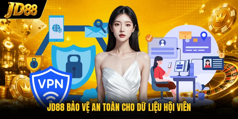 JD88 bảo vệ an toàn cho dữ liệu hội viên